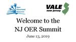 Open Educational Resource Initiatives Across NJ
